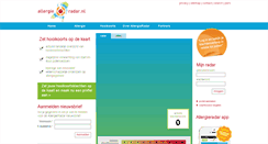 Desktop Screenshot of allergieradar.nl